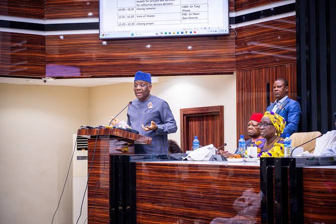 Minister of Education, Dr. Maruf Alausa