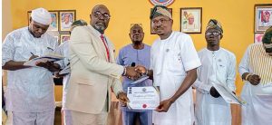 Ayobami Adeogun sworn in for second term as Oyo NULGE president