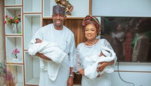 Nollywood actress Mercy Ebosele welcomes twins