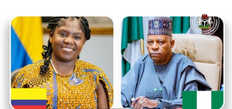 Colombia's vice president visits Nigeria