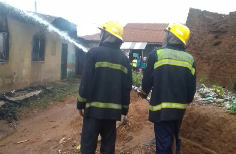 Property worth millions of naira destroyed in Ogbomoso fire incident