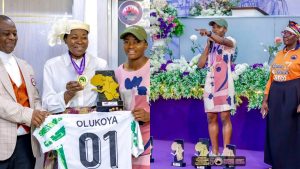 From hawking to heroics: Super Falcons captain Ajibade shares testimony at MFM prayer service