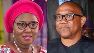 One-term tenure: Akeredolu's wife backs Peter Obi, gives reason