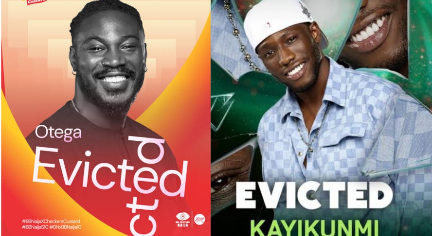 BBNaija Season 10: Otega, Kayikunmi Evicted