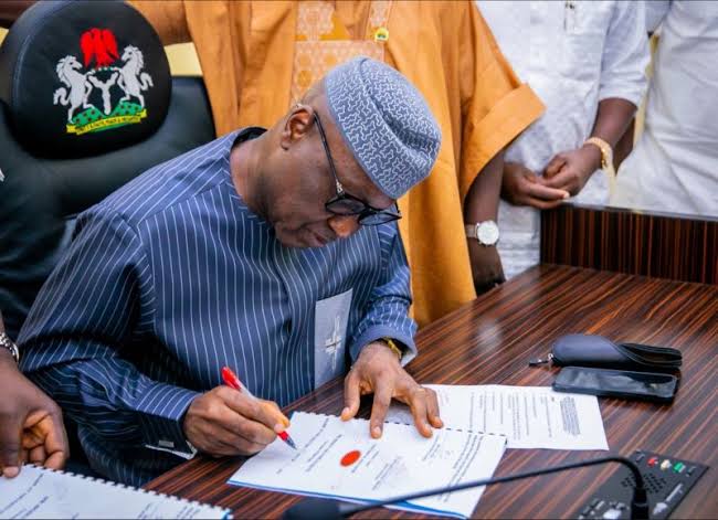 Gov Oyebanji dissolves Ekiti State Executive Council, exempts key officials