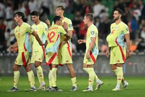 Merino hits hat-trick as Spain crush Turkey in 2026 World Cup qualifier