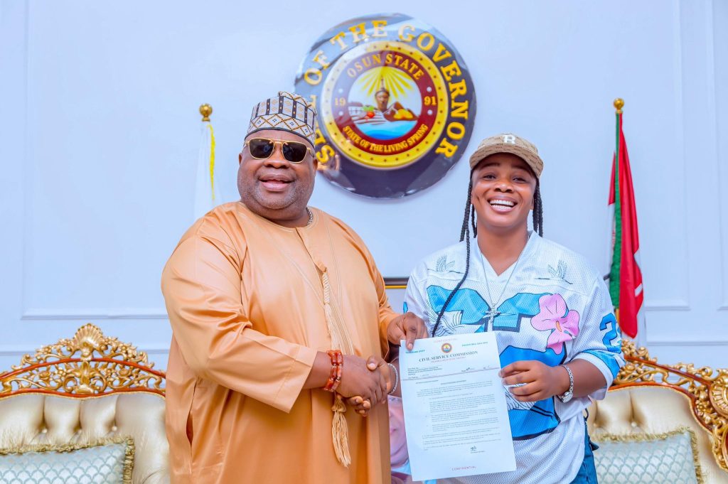 Gov Adeleke appoints Osun puff-puff vendor as govt house chef