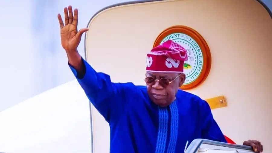 Tinubu departs Abuja for 10-day working vacation in Europe
