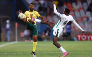 2026 World Cup qualifier: Controversial Bassey goal not enough as Super Eagles share points with South Africa